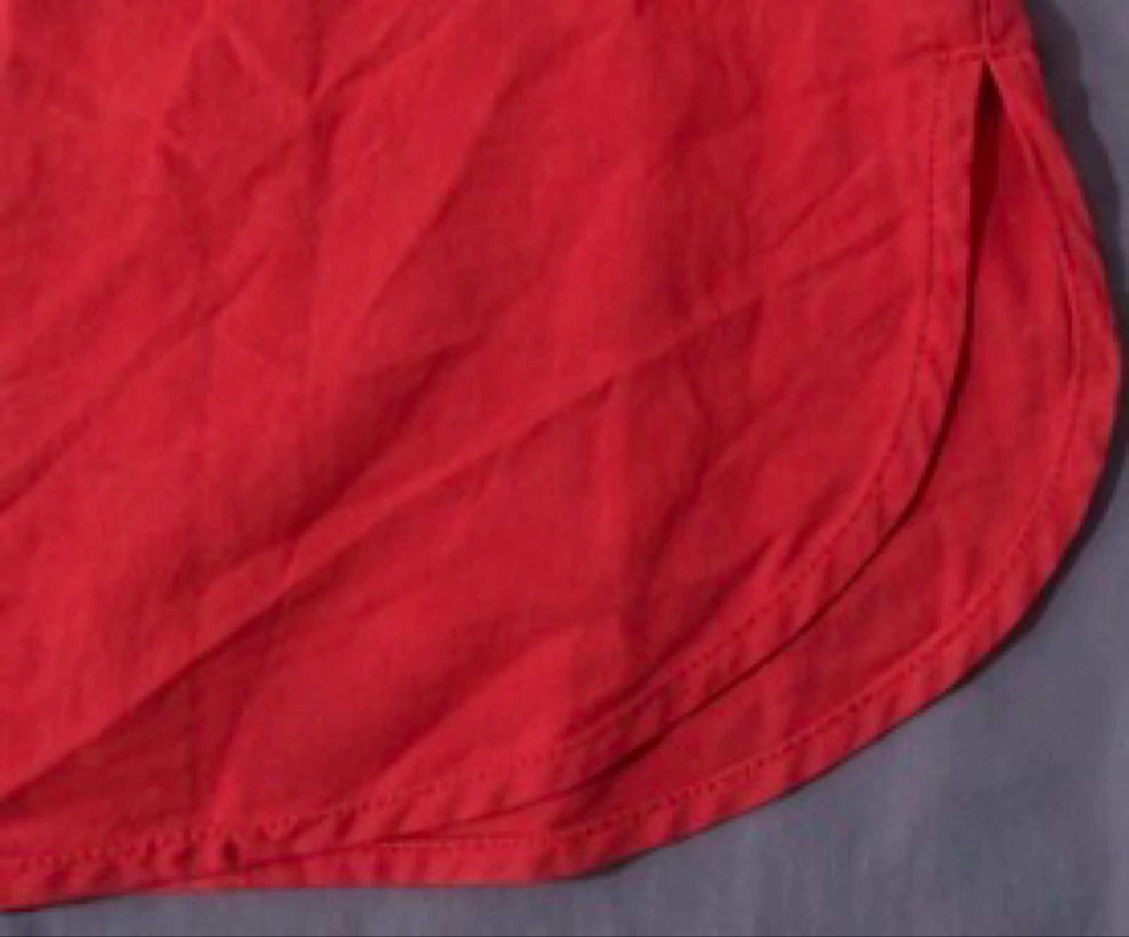 Bréal Sleeveless coral red fluid elegant shirt collar T40 – photo 7